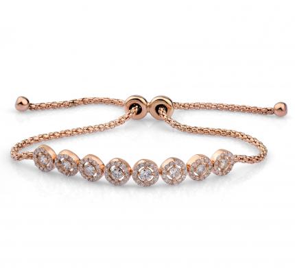 1.10 ct. Pırlanta Kelepçe Bileklik